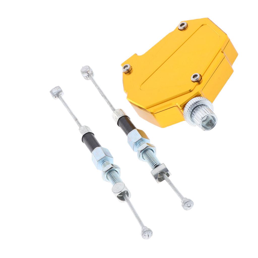 CNC Stunt Clutch Pull Cable Lever Replacement Easy System Motorcycle Golden