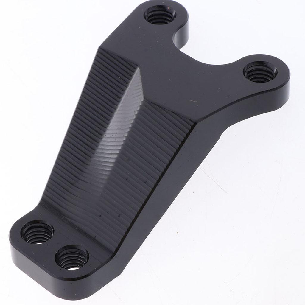 Motorcycle Steering Stabilizer Damper Bracket Mount Kit for Kawasaki Black
