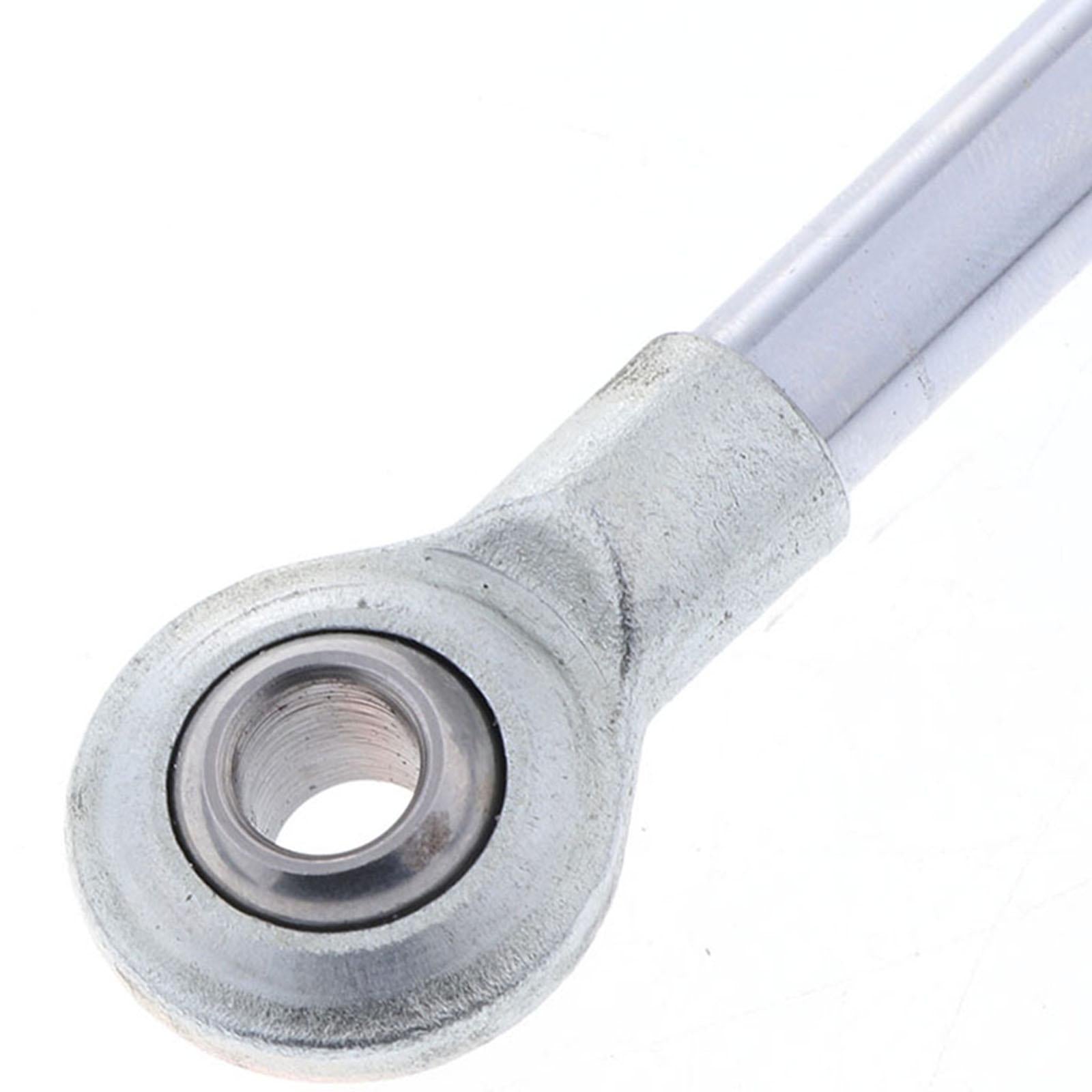 Universal Motorcycle Stabilizer Damper Steering Safety Control Aluminum Silver