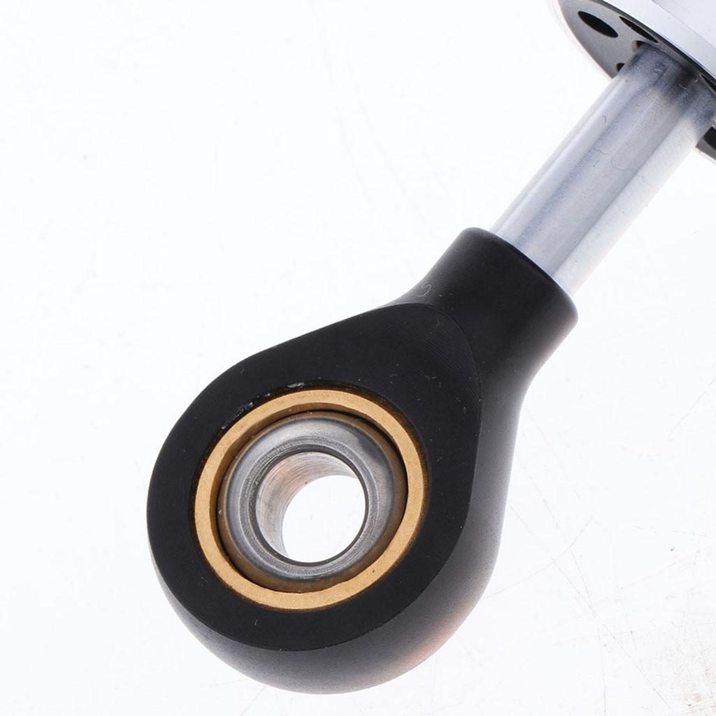 Motorcycle Adjustable Steering Damper Silver+Black