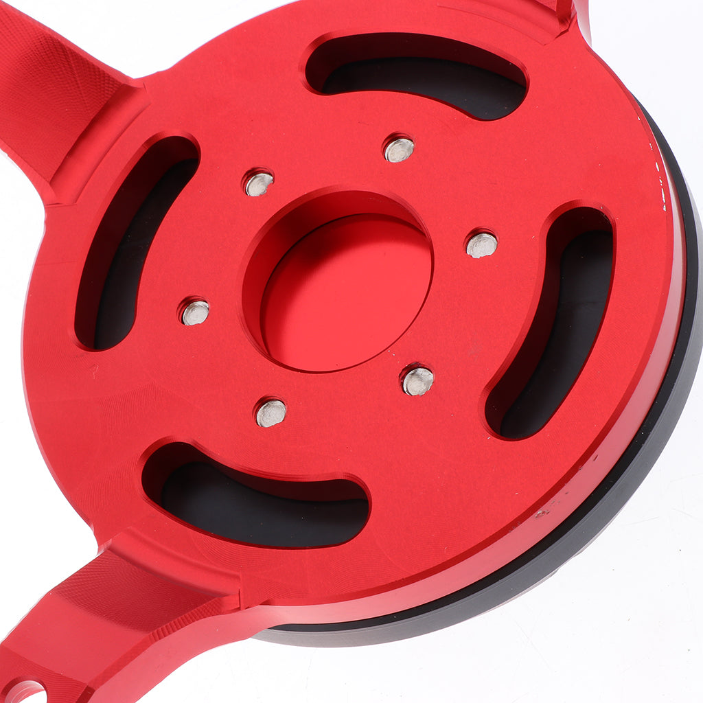 1 Set Motorcycle Engine Right Protective Guard Cover for Honda Red