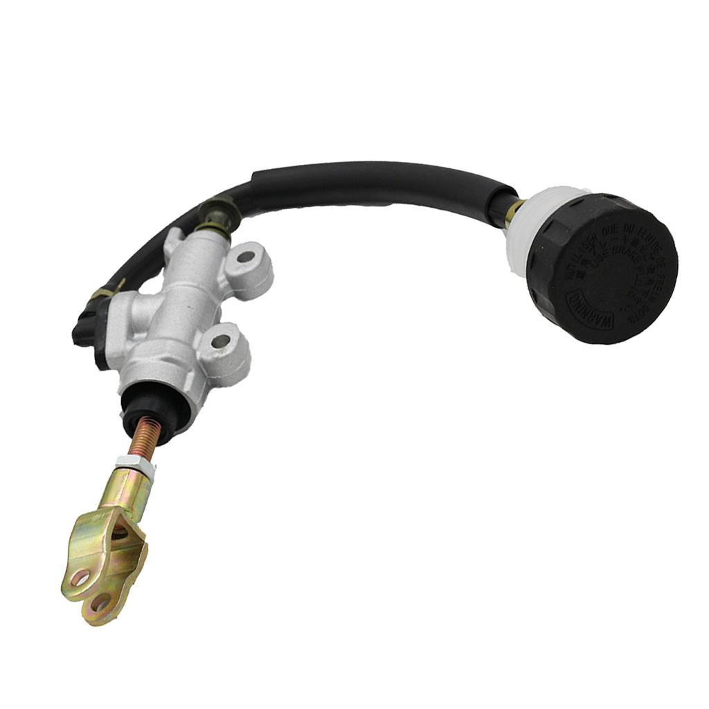 Rear Brake Master Cylinder with Reservoir for Honda CBR250 400 600 1000 CB400 600 900 (Installation hole 45MM/1.77inch)