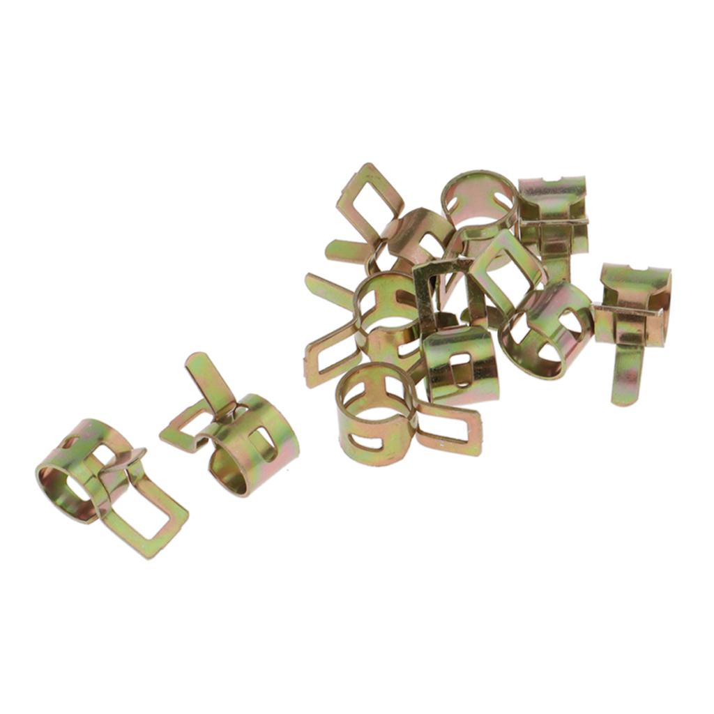 Aluminum Auto Car Hose End Finisher Fuel Oil Water Line Clip Clamp