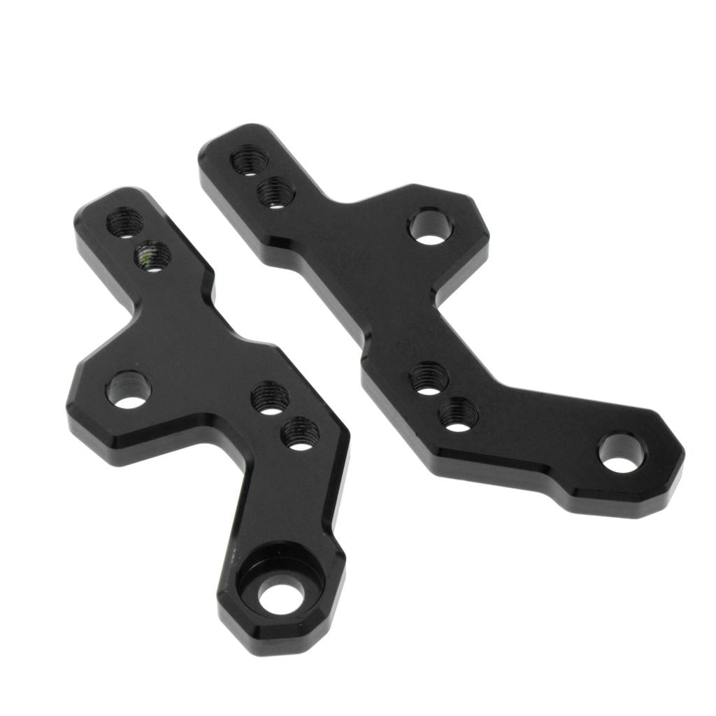 Motorcycle Rearsets Bracket Base Footpeg Plate For Kawasaki NINJA 250 Black