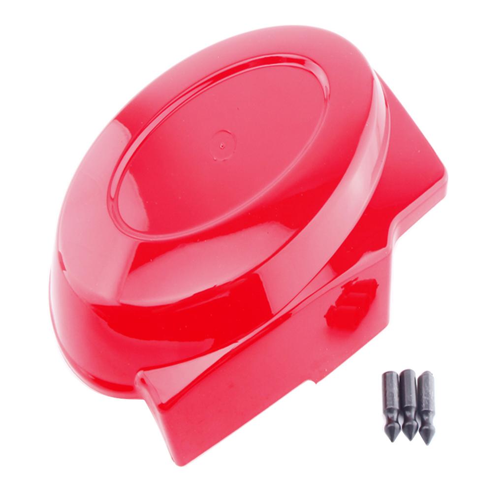 Battery Side Cover Plastic Red for Honda Monkey Bike Z50 Z50R 50J