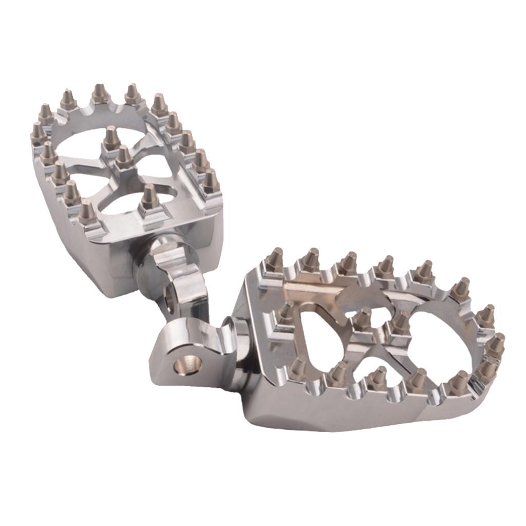 Motorcycle Aluminum Foot Peg Footrest Pedals for Harley Dyna 1993-2017 883