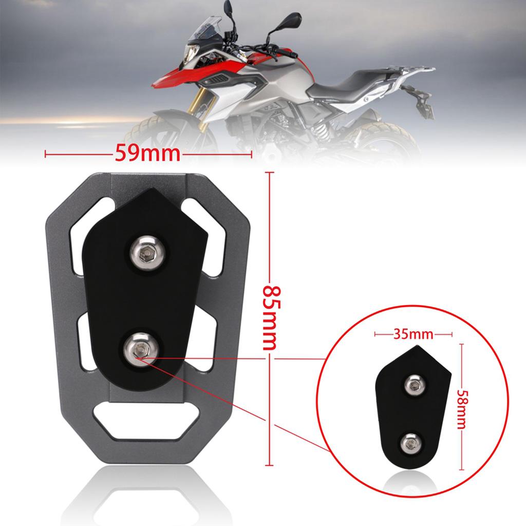 Motorcycle Rear Foot Enlarge Extender Footrests Pedals for BMW G310GS 17-18