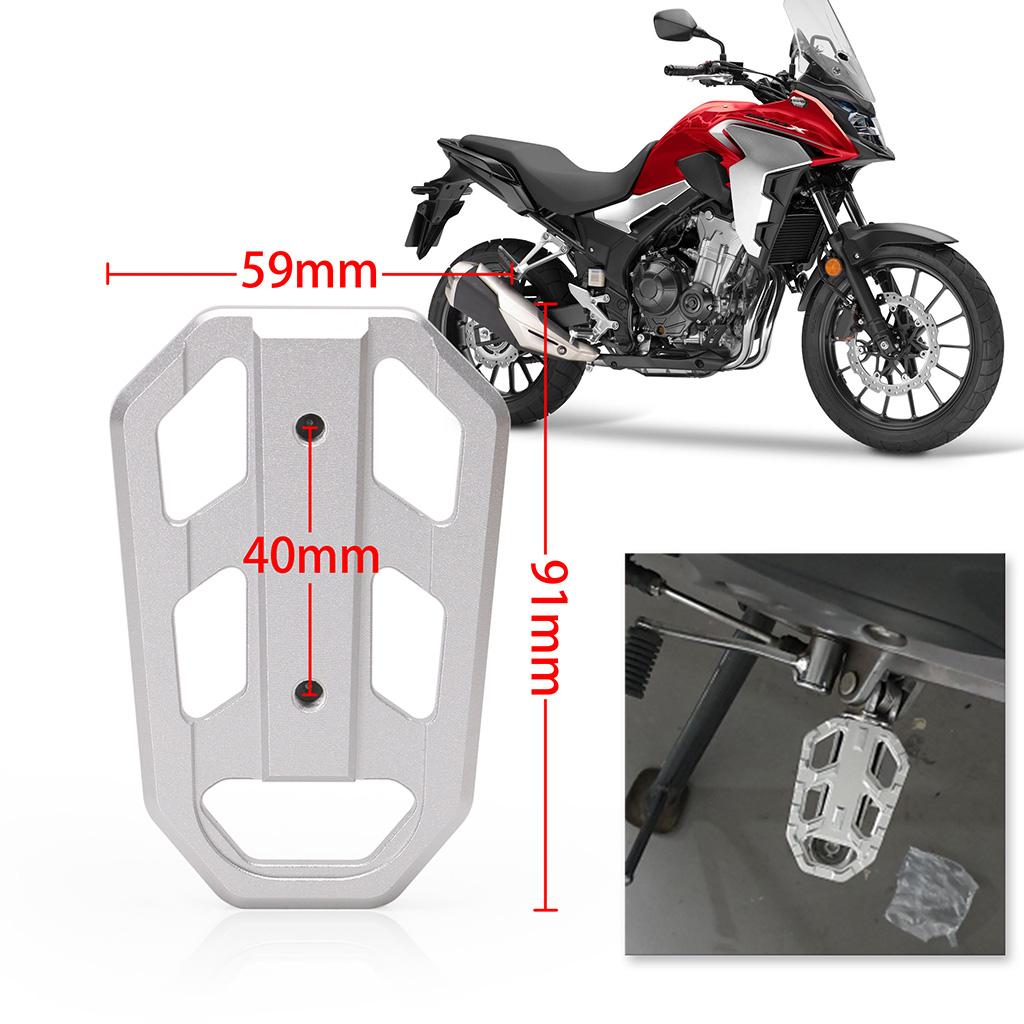 Motorcycle Folding Foot Pegs Footrest PassengerFor Honda CB500X 98-12 13-17