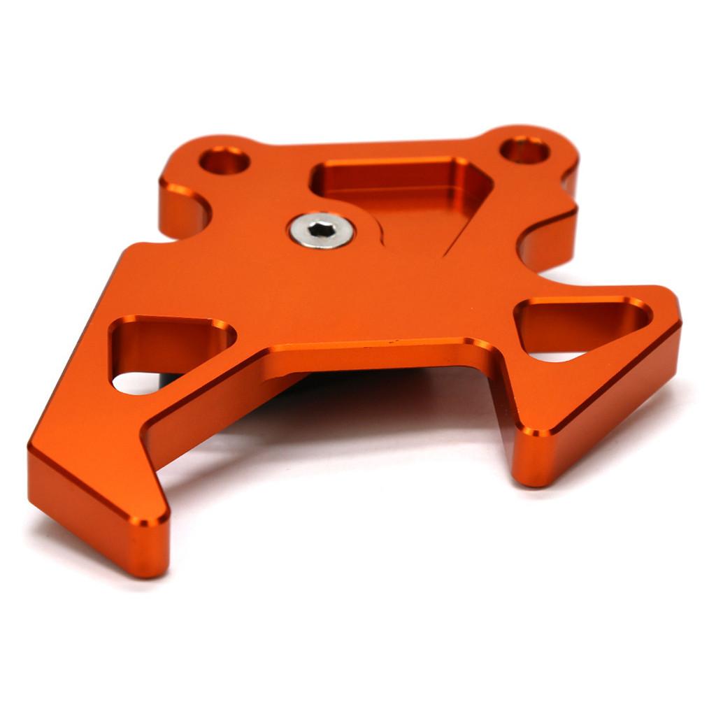 Motorcycle Front Brake Disc Caliper Brakecaliper Guard Protector Orange
