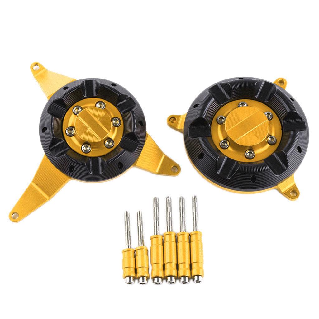 Motorcycle CNC Engine Stator Protective Cover for Kawasaki Z900 17 Golden