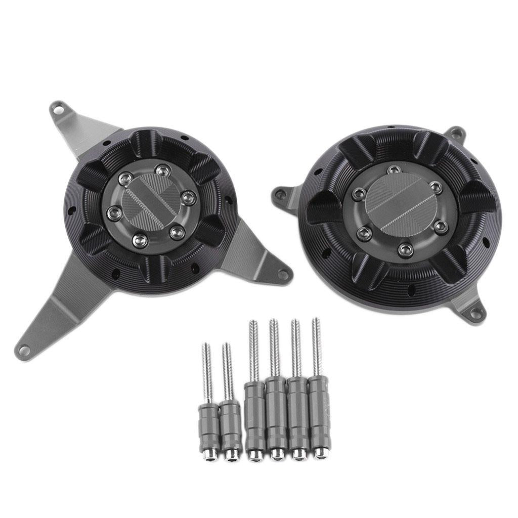 Motorcycle CNC Engine Stator Protective Cover for Kawasaki Z900 17 Gray