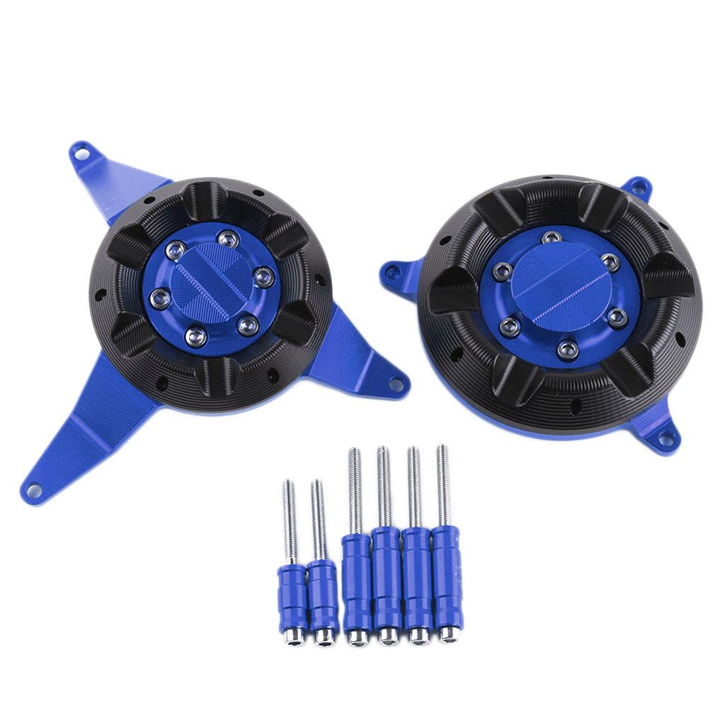 Motorcycle CNC Engine Stator Protective Cover for Kawasaki Z900 17 Blue