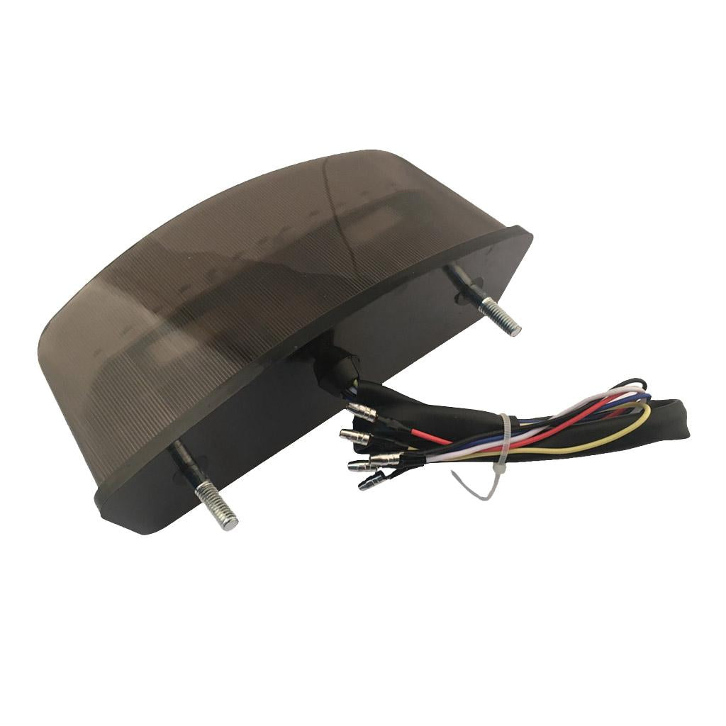 Motorcycle Turn Signal Brake License Plate Integrated Tail Light