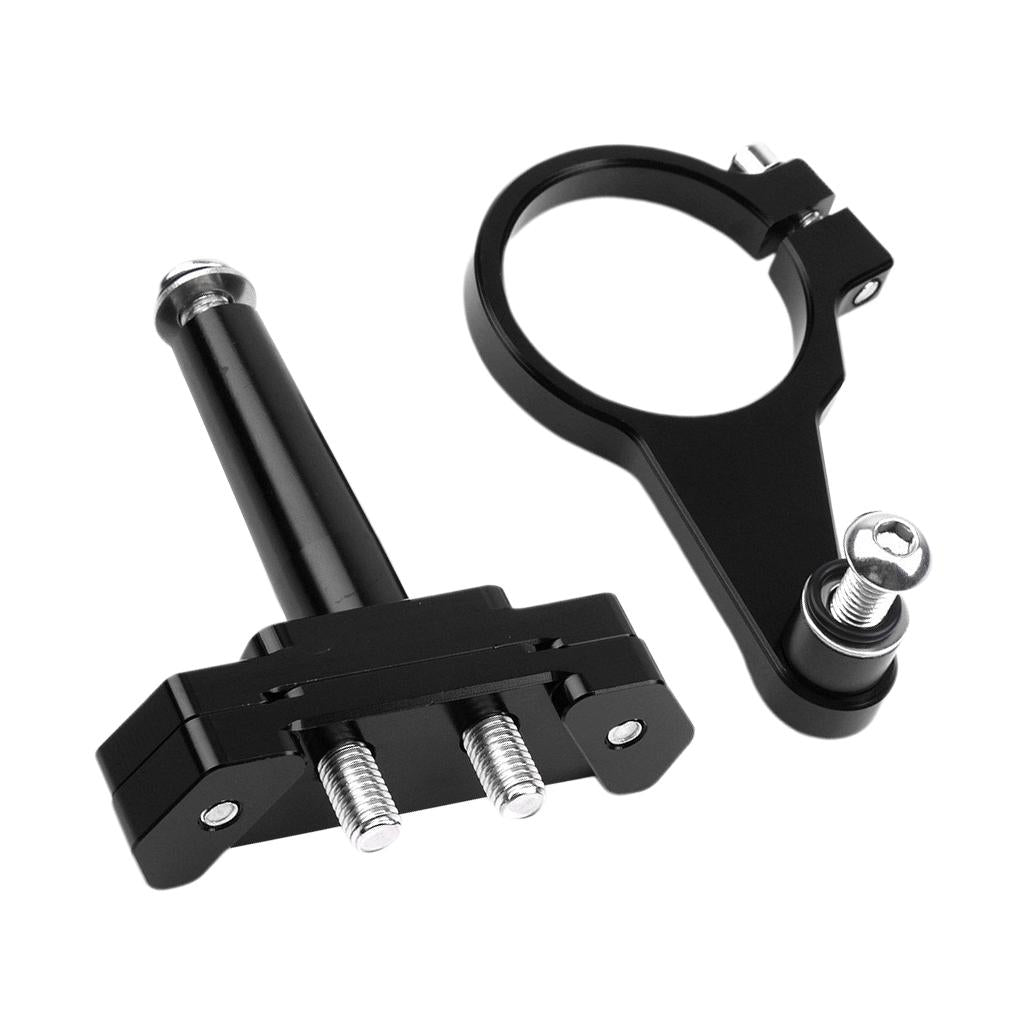 Motorbike CNC Damper Steering Bracket Stabilizer For YAMAHA YZF-R15 Black