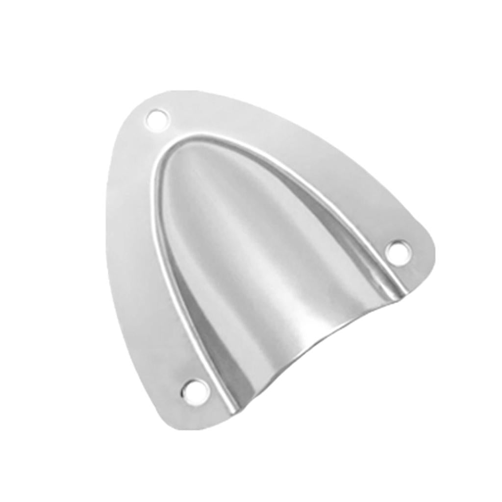 3x316 Stainless Steel Large Clam Shell Vent Wire Cable Cover For Boats Marine