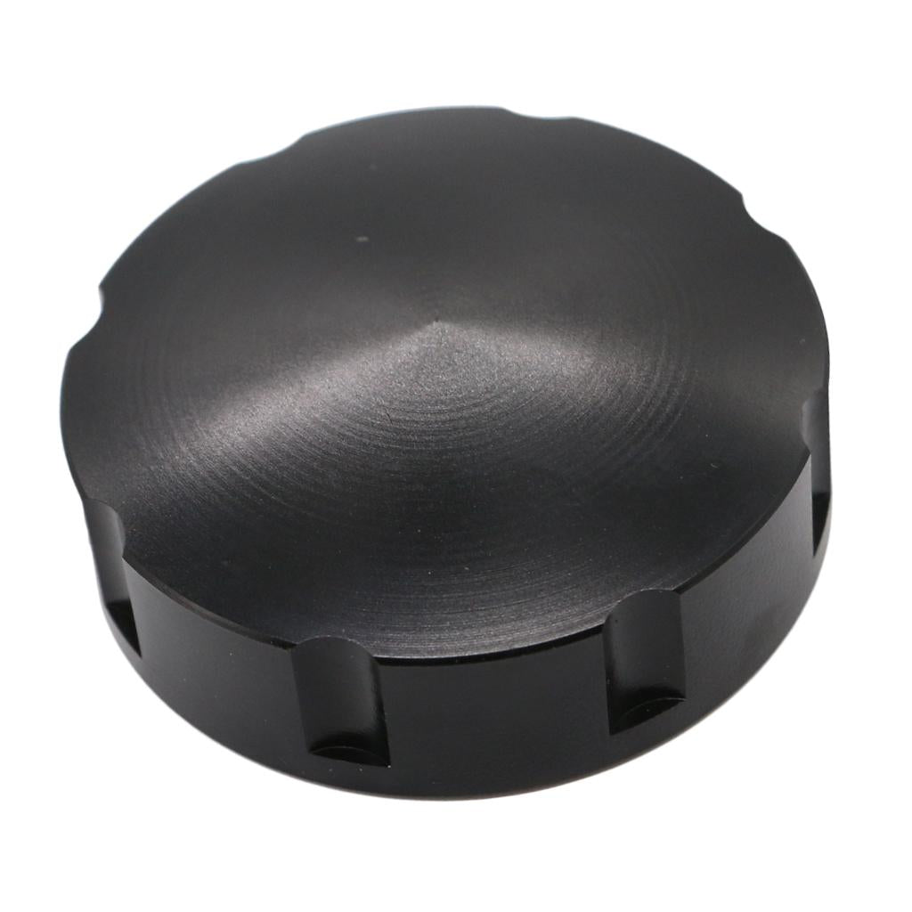 Motorbike Fuel Tank Gas Cap Cover Fuel Filler Door Cover for GTS GTV Black
