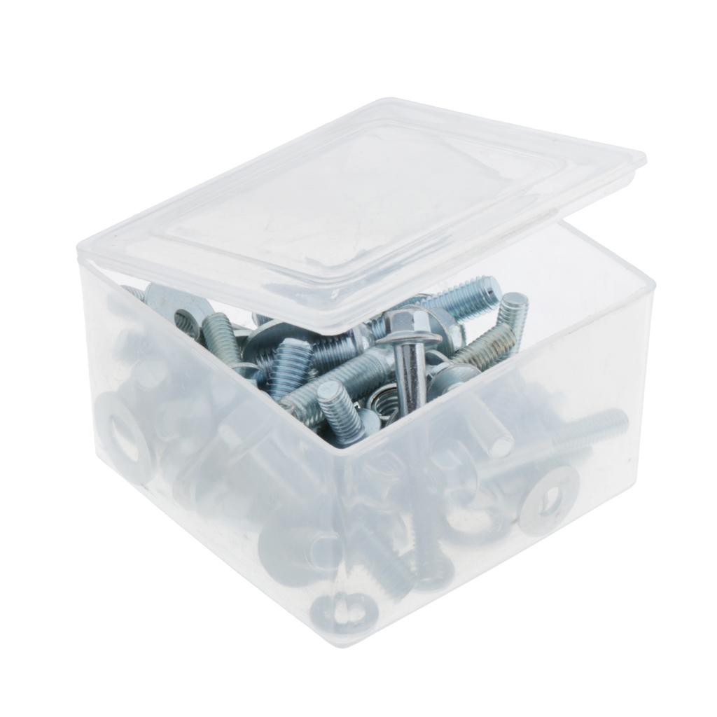 Motorcycle Mini Metric Japanese Bike MX Bolt Hardware Kit 60pcs