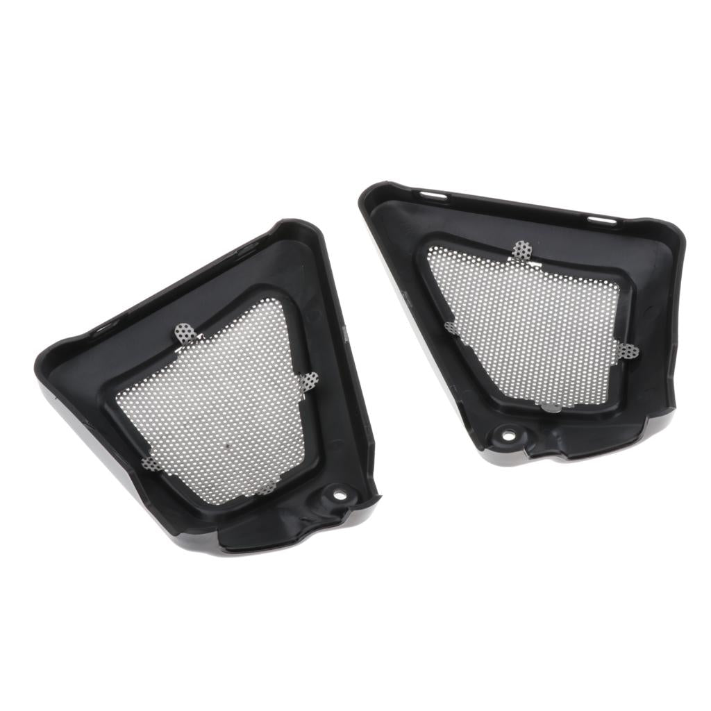 Black Airbox Side Frame Cover Front Side for 02-17 Harley VRSCA VRSCB VRSCD