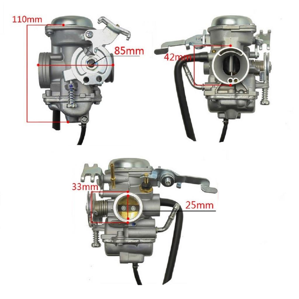 24mm Intake Diameter Carburetor Assy For Yamaha YBR-125 2010-13 Racing Motor