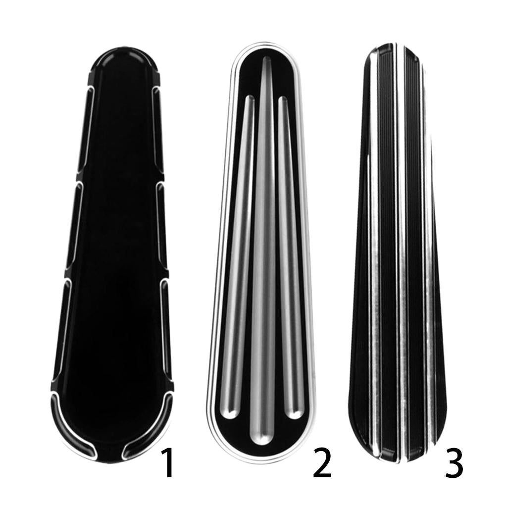 CNC Motorcycle Fuel Gas Door Cover for Harley Elactra Glide 2008-16 Black 1