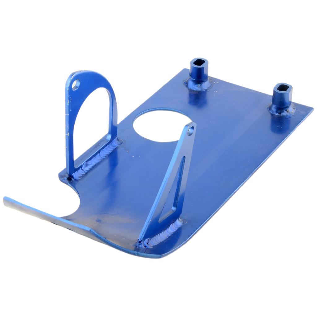 New Skid Plate Engine Case Assy For Honda XR50 Z50 Pocket Bike Moto Blue