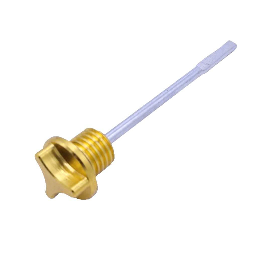 2xGolden CNC Engine Oil Dipstick SSR Pister Lifan 107 110 125CC Bike V DS01