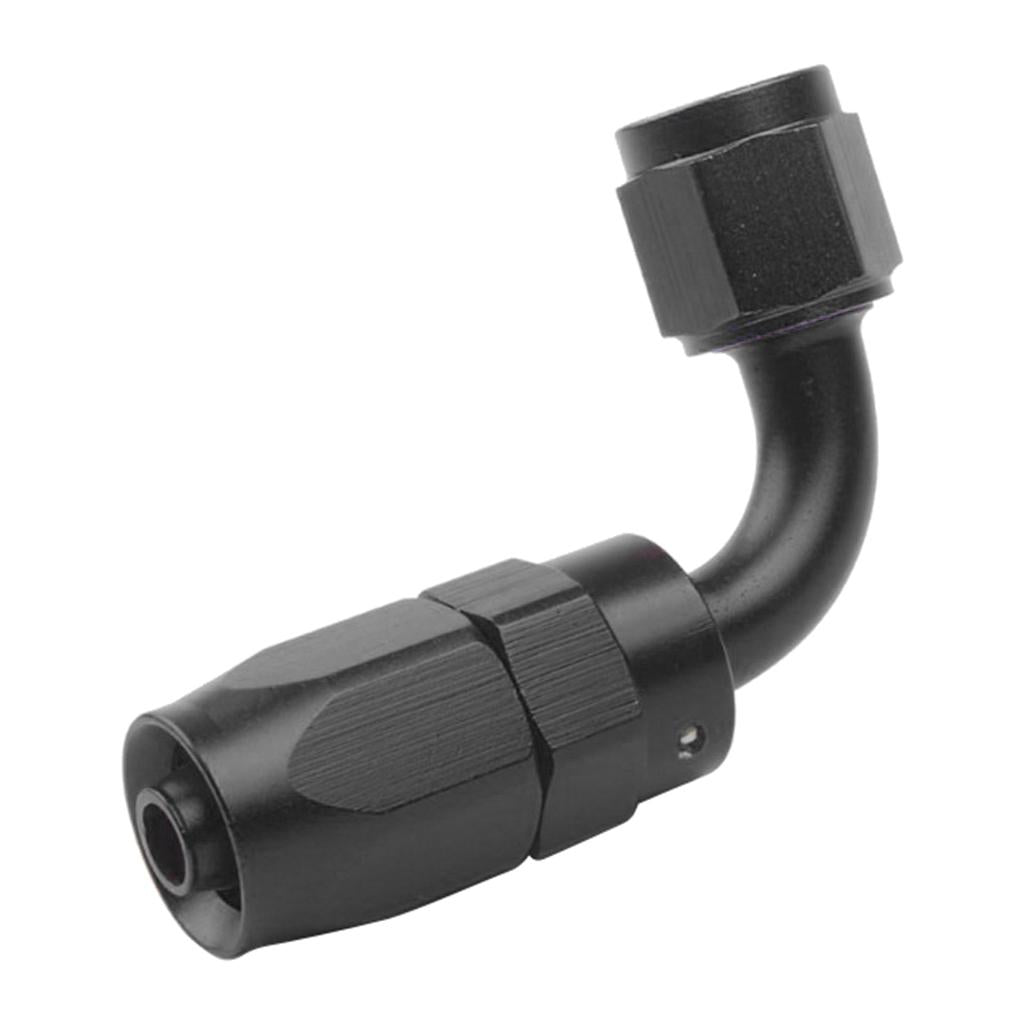 Universal Reusable AN 6 Black 45 Degree