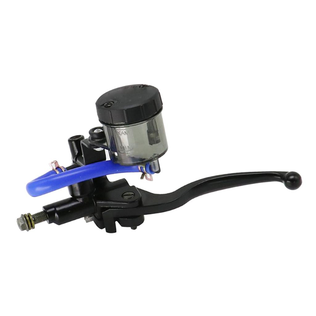 Motorcycle Hydraulic Brake Clutch Lever Assembly Round Oil Cup Fitting Right