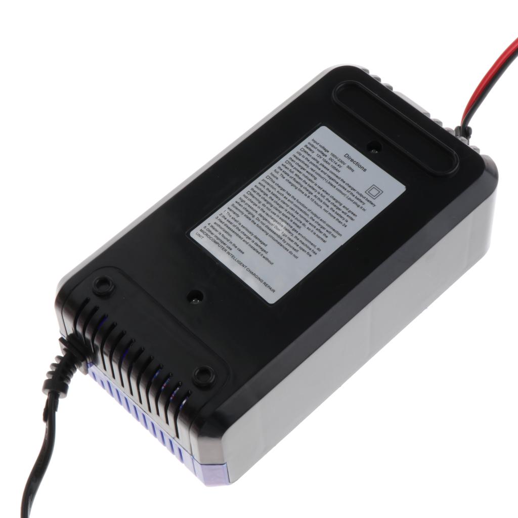 12V 10A Full Smart Car Motorcycle Battery Charger Recovery for Motorcycle