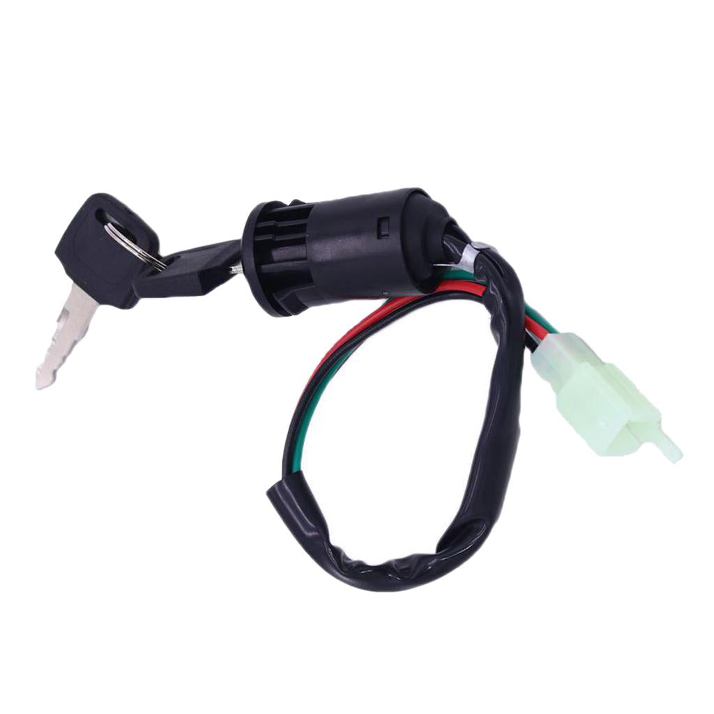 Ignition Key Barrel Switch 4 Wire On/Off 110cc Quad ATV Dirt Pit Bike
