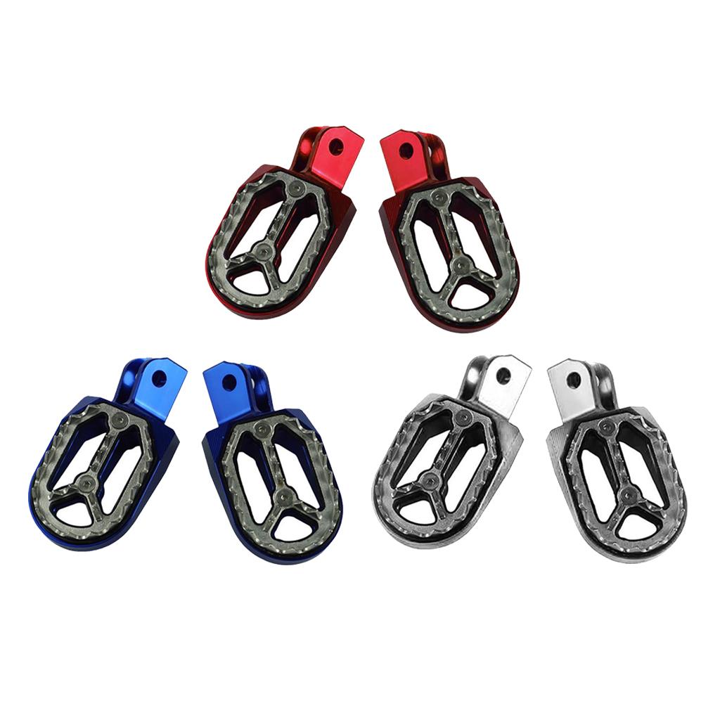 CNC Foot Peg Pedal Rests fits for Honda CRF 230 Motorcycle Dirt Bike Blue