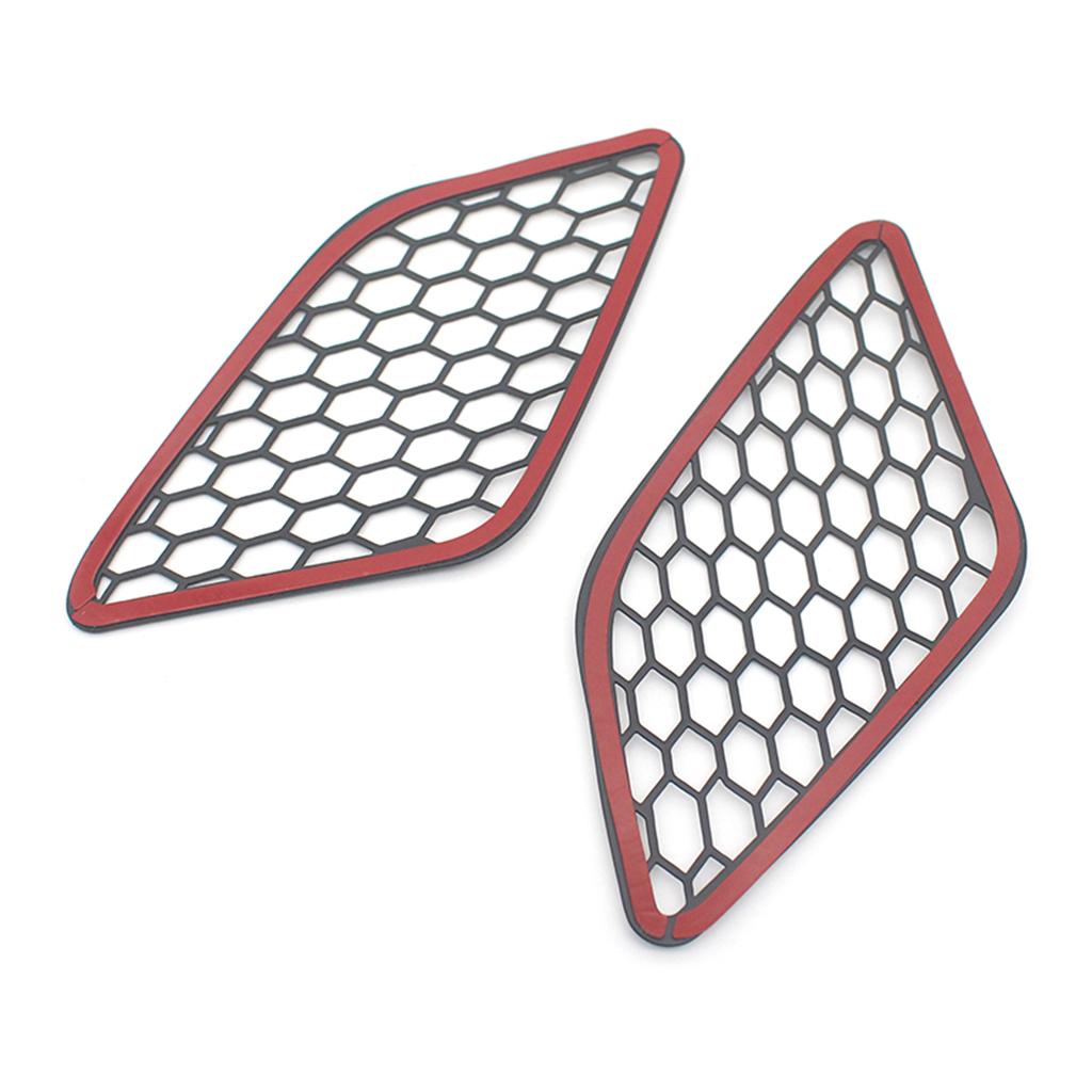 4x Motorcycle Headlight Net Trim Protector Cover for VESPA GTS 2017-2019