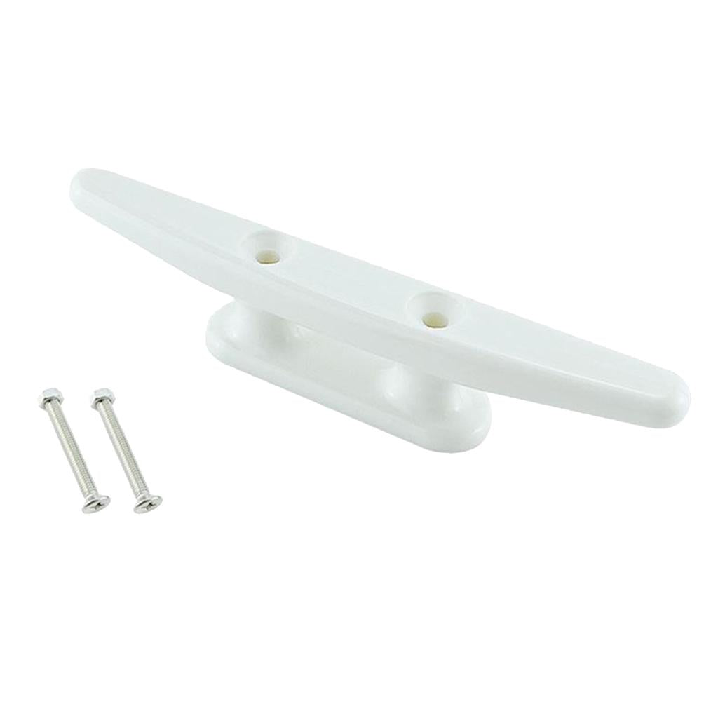 2xMarine Boat OPEN BASE CLEAT Boat Hardware Accessories 6 in