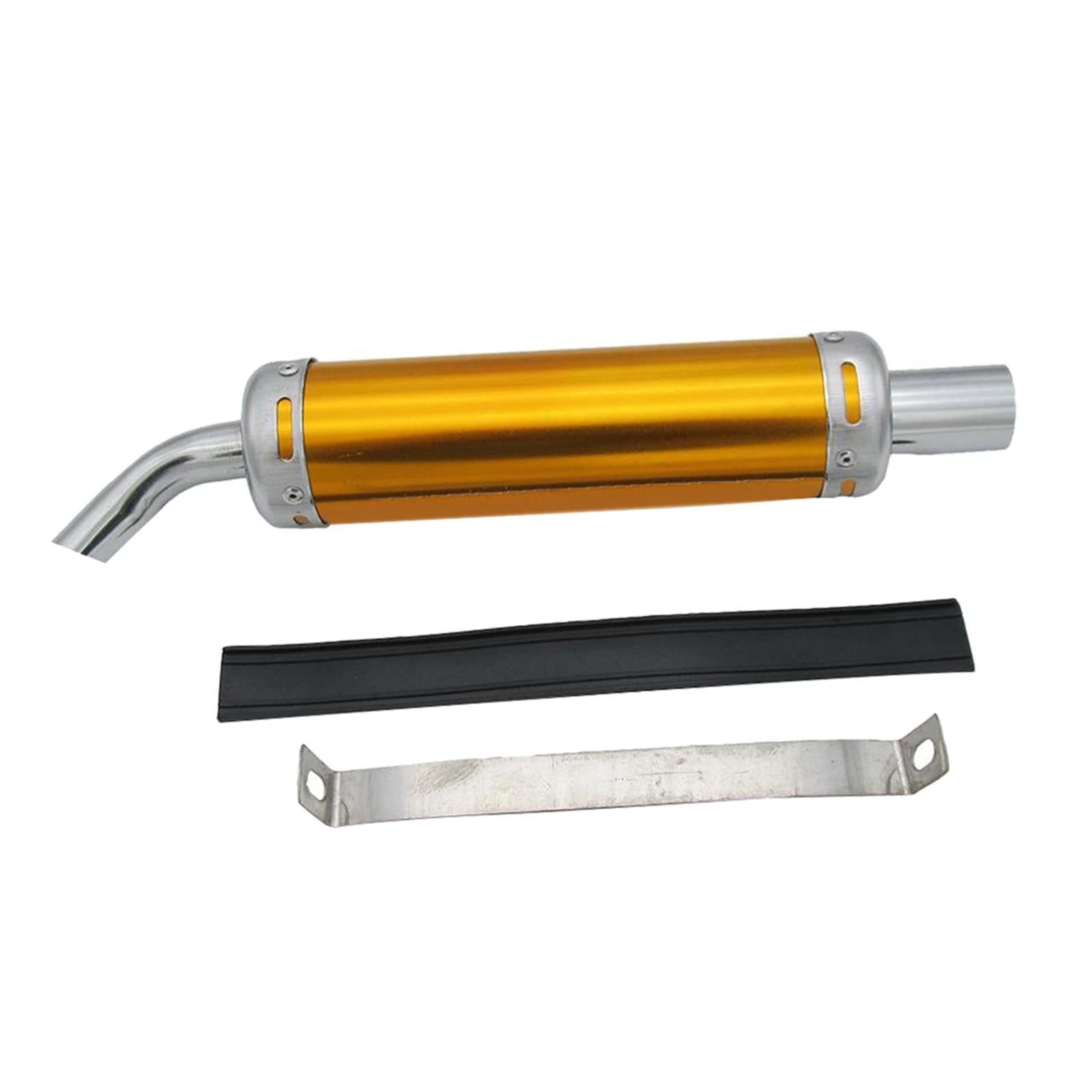 Motorcycle Exhaust Muffler Universal 2 cycle Golden