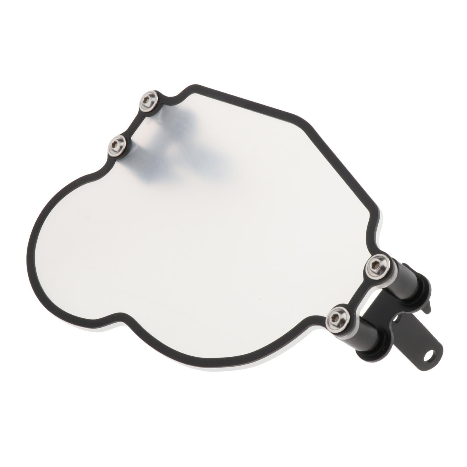 Motorcycle Headlight Lamp Protector Guard Protection Kit for BMW G650GS Clear