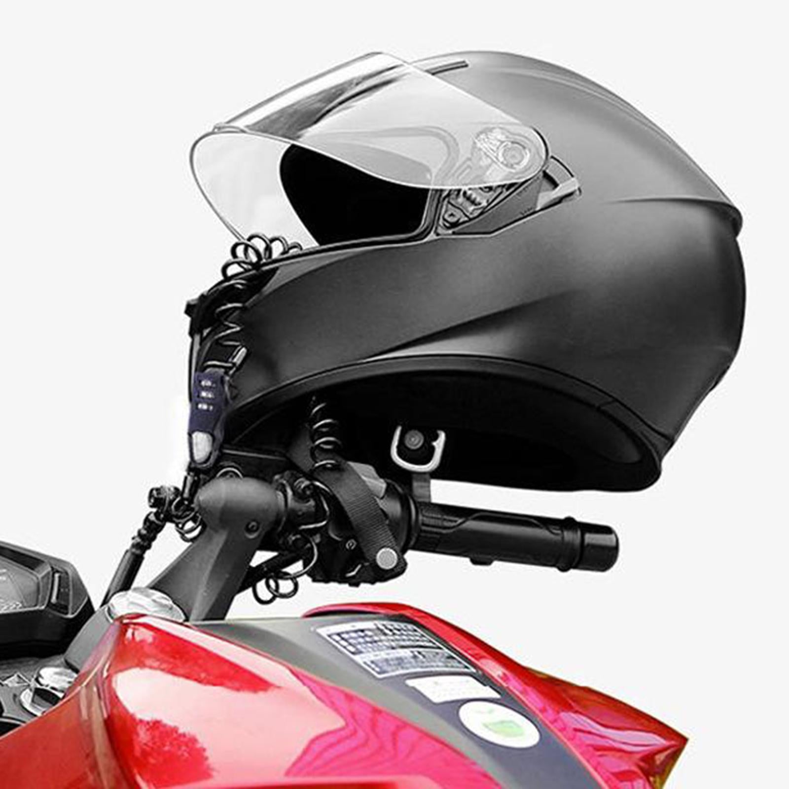 3xMotorcycle Helmet Lock Combination Lock Anti-theft for Cabinets Luggage