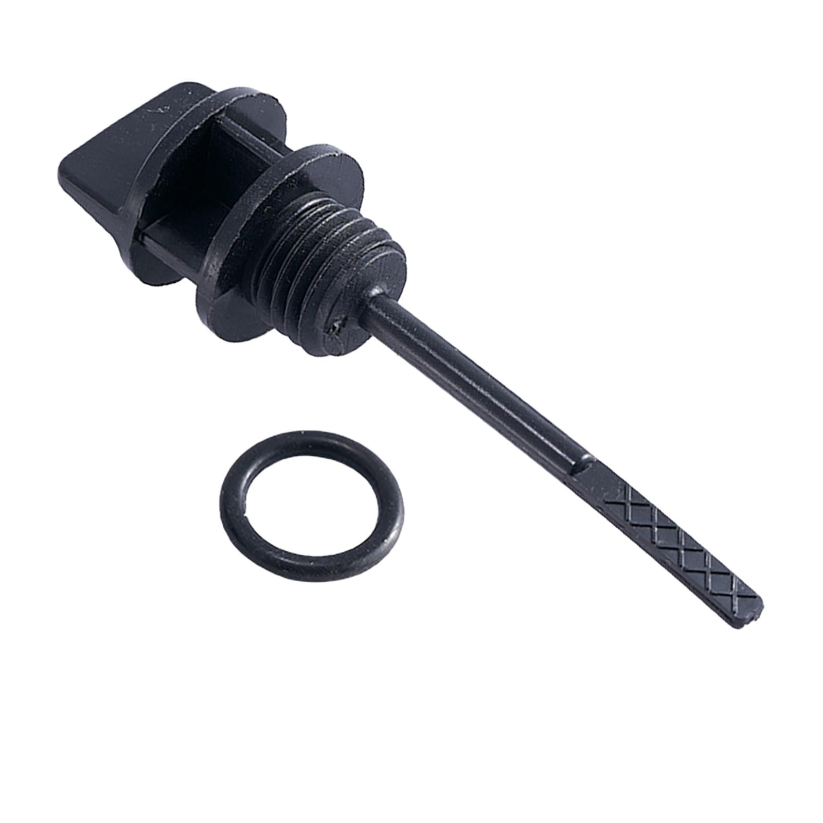 2xABS Scooter Moped Engine Oil Tank Level Gauge Dipstick Replace 2.55inch