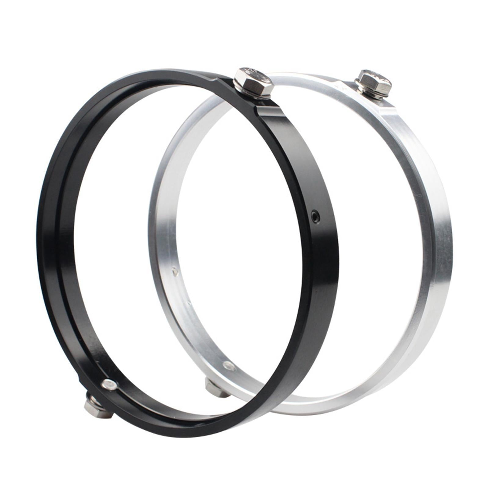 Motorcycle Headlight Mount Adapter Bracket Rings Universal 7inch Black