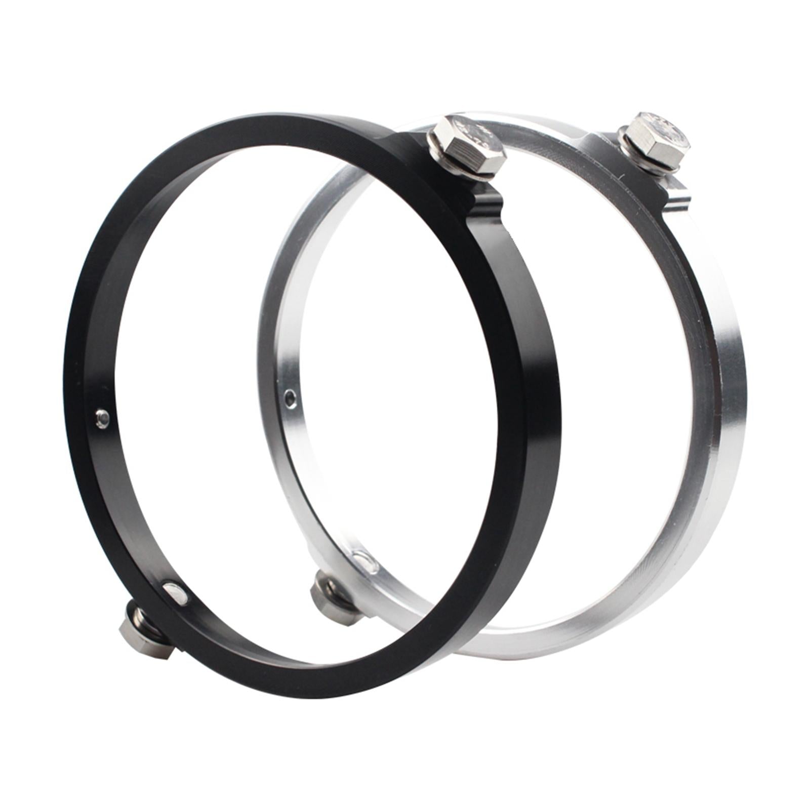 Motorcycle Headlight Mount Adapter Bracket Rings Universal 5.75inch Black