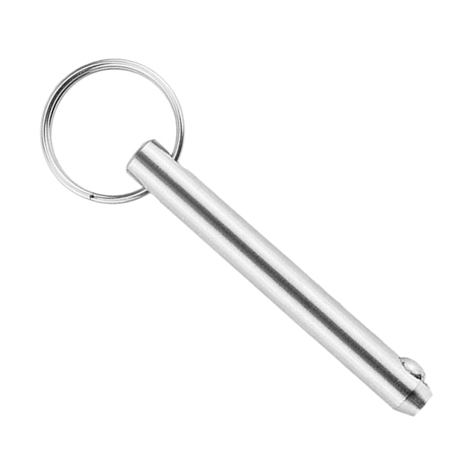 4xStainless Steel 10mm Quick-Release Ball Pin for Boat Bimini Top Deck Hinge