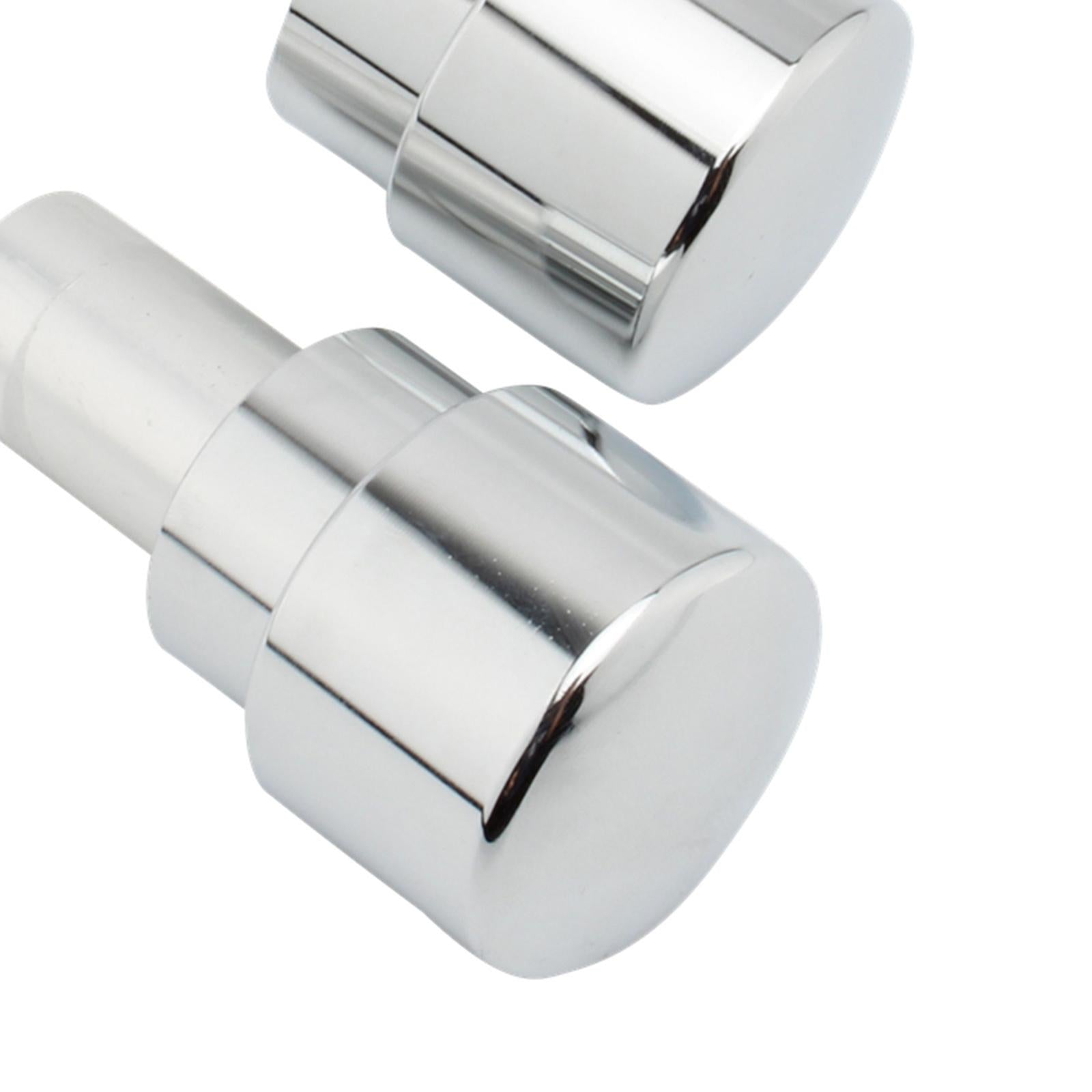 2 Pcs Motorcycle Front Axle Nut Cover lid Bolt For BMW R18 C Electroplate