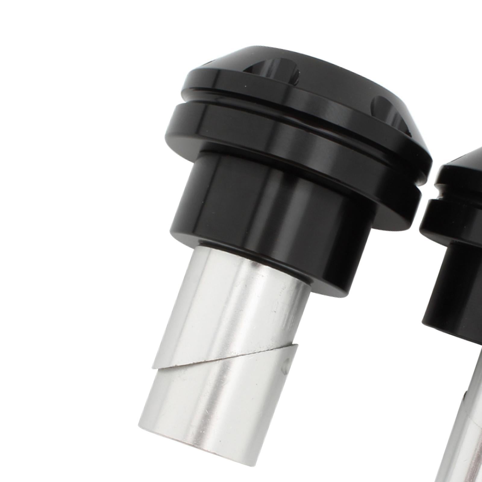 2 Pcs Motorcycle Front Axle Nut Cover lid Bolt For BMW R18 A Black