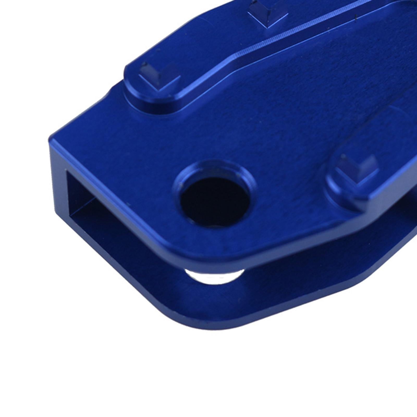 Widening Non-slip Footrests Brake Pedal for Motorcycle Aluminum blue