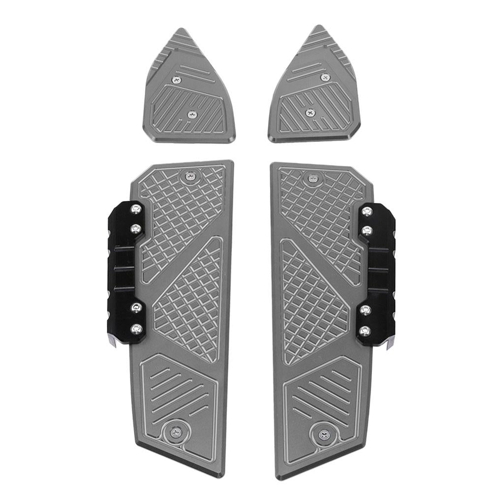 Motorcycle Foot Pegs Anodized for Honda PCX150 PCX125 2017-2019 Titanium
