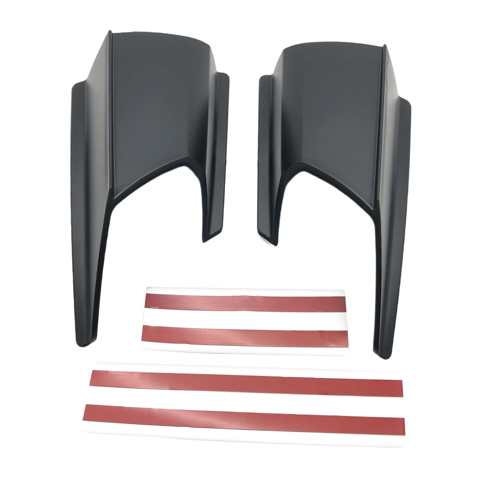 Motorcycle Fairing Wing Cover for Honda ADV150 19-20 Replace Accessories Black