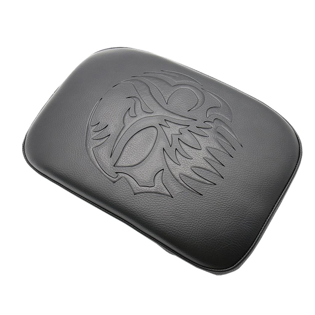 Rear Pillion Passenger Seat Cushion For Harley XL883 1200 72 8 Suction Cup