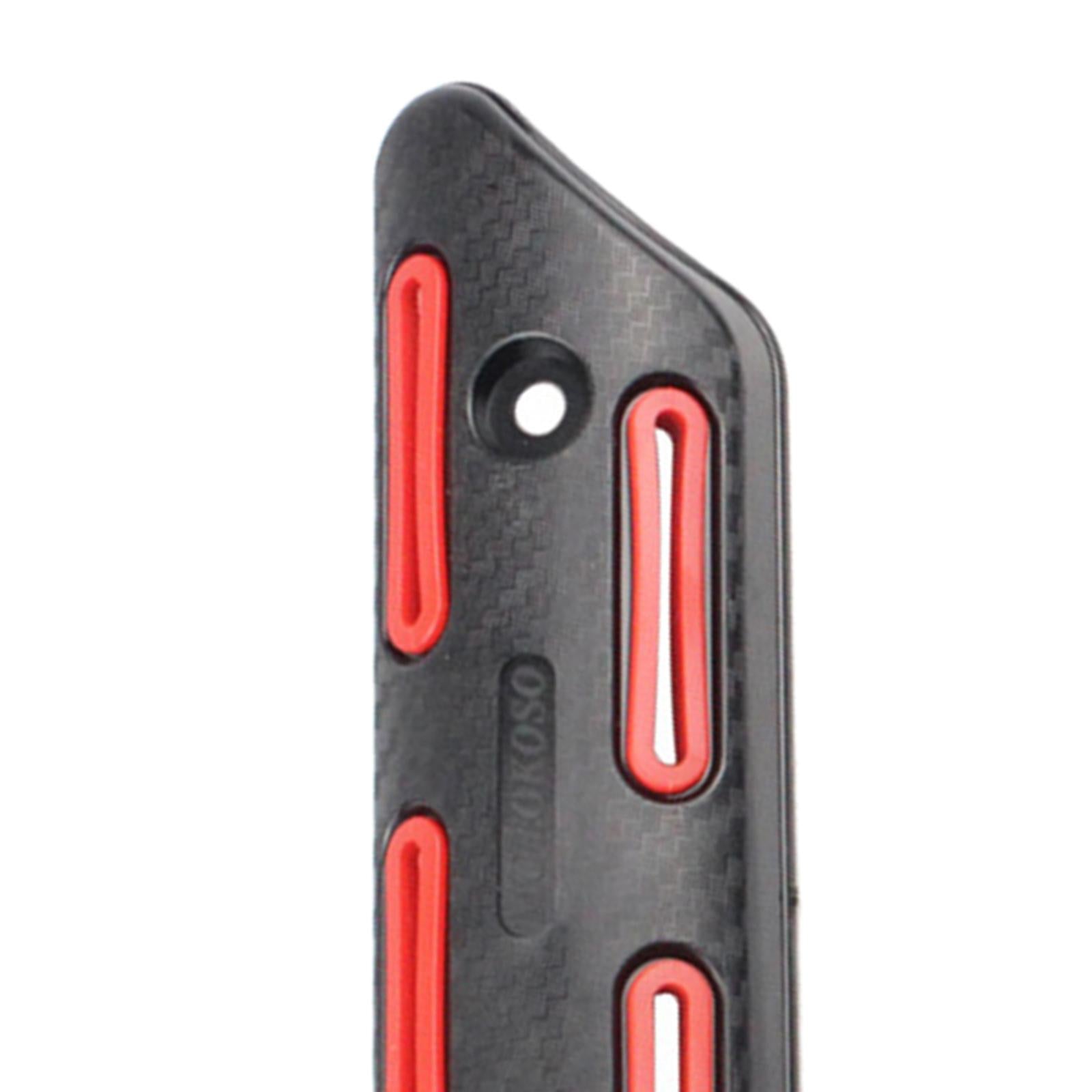 Motorcycle Exhaust Muffler Heat Shield Guard Decor Protection Red