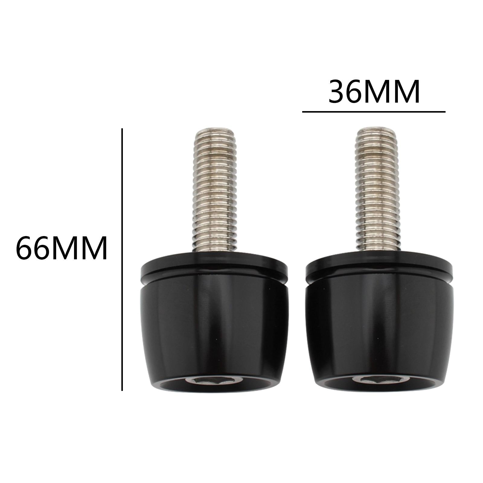 Aluminum Alloy Motorcycle Bar Ends for RnineT Replacement Black