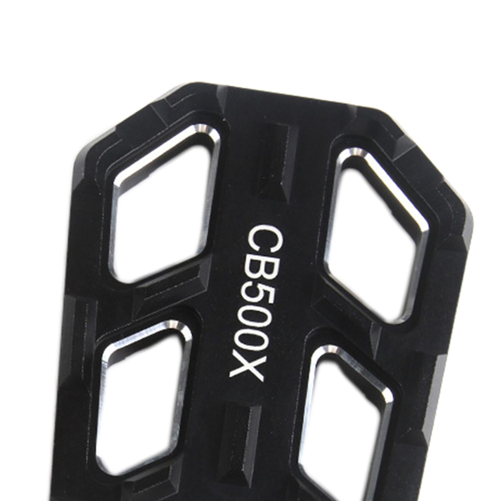 Motorcycle Pedals Rest Footrests for Honda CB500X Accessories Black