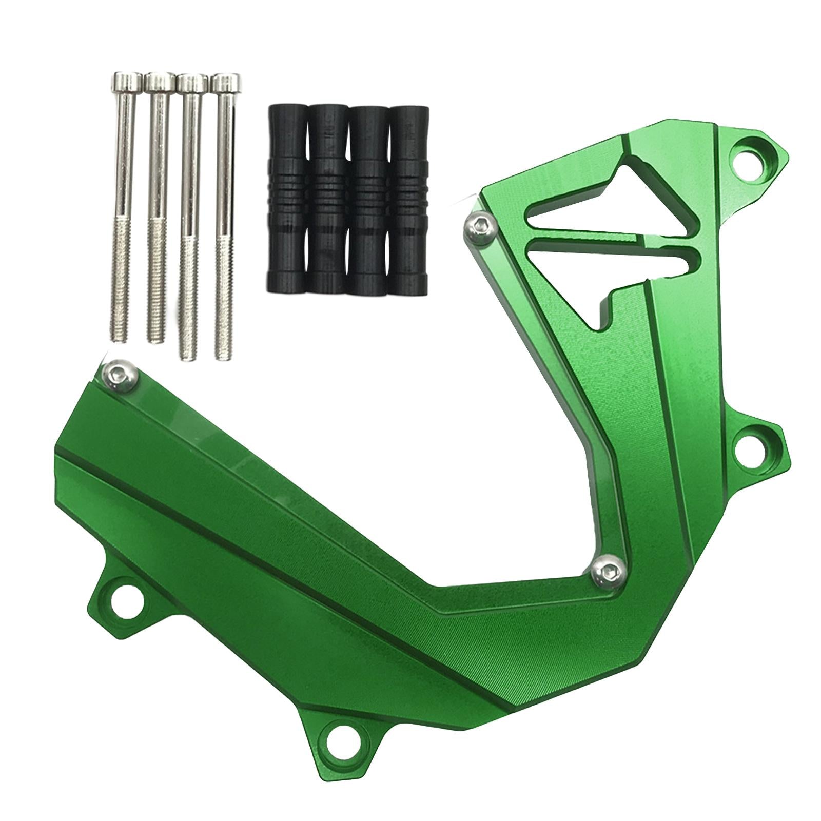 Motorbike Front Sprocket Chain Guard Cover fits for KAWASAKI Z800 2013-2019 Green
